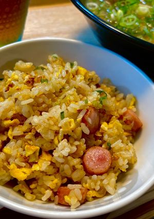 簡単☆ウインナー和風炒飯☆-レシピのメイン写真