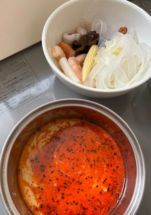 麻辣湯のスープ　-レシピのメイン写真
