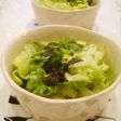 レタスと海苔のめんつゆマヨサラダ