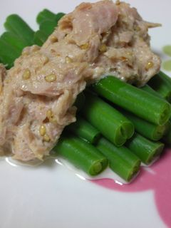 三度豆のツナマヨ和え☆-レシピのメイン写真
