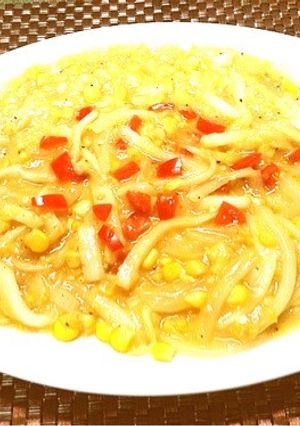 Ken房の簡単☆白菜のコーンクリーム煮♪-レシピのメイン写真