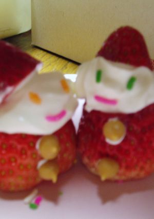 いちごサンタ♪-レシピのメイン写真