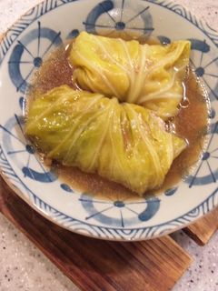 和風ろーるきゃべつ-レシピのメイン写真
