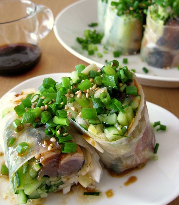 かつおのピリ辛生春巻き by yaburie 【クックパッド】 簡単おいしい