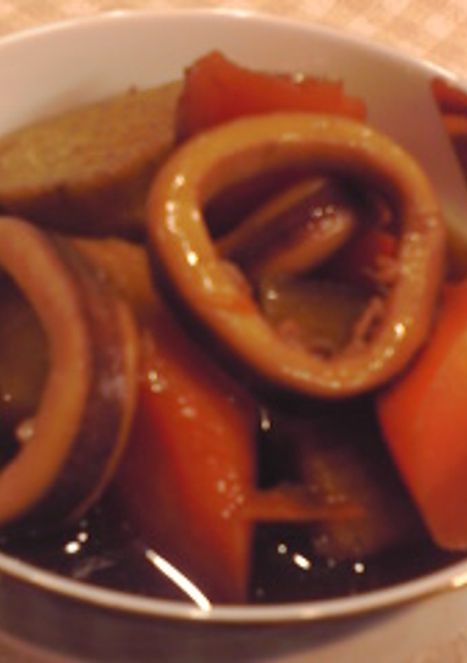 イカと里芋の煮物-レシピのメイン写真
