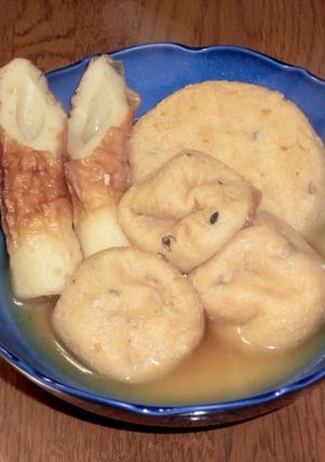 がんもと竹輪の煮物-レシピのメイン写真