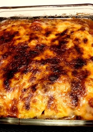 ムサカ♪卵と牛乳のクリームが美味〜^ ^-レシピのメイン写真