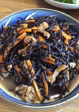 甘くて美味しい♬私のひじきの煮物♬-レシピのメイン写真