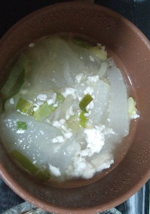冬瓜の薬味スープ-レシピのメイン写真