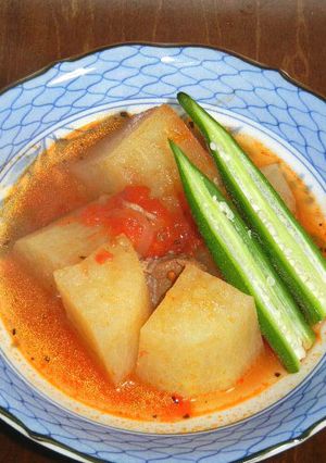 ビーフシチューの残り汁で大根煮-レシピのメイン写真