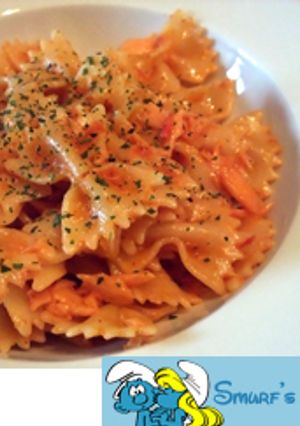 サーモントマトクリームパスタ-レシピのメイン写真