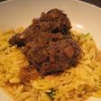 牛すね肉で Osso Buco