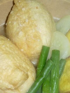 白だしでおから&魚肉の巾着おでん☆-レシピのメイン写真