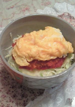 簡単すぎるコロッケ丼♪-レシピのメイン写真