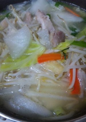 ☆力士直伝!?チャンコ鍋☆塩味-レシピのメイン写真