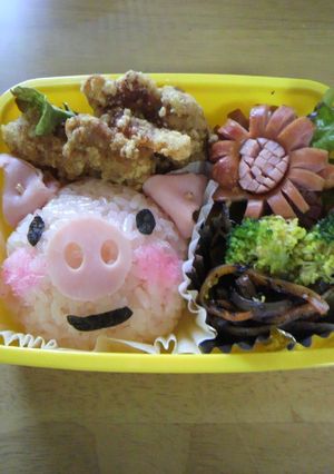 チョー簡単☆ハムで可愛いぶたさん☆-レシピのメイン写真