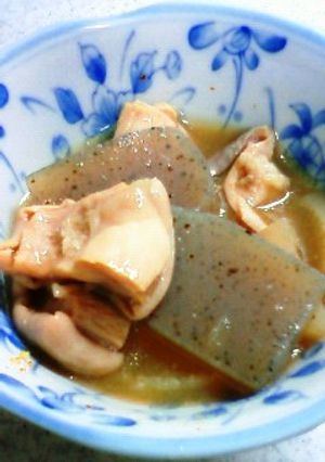 圧力鍋ですぐモツ煮-レシピのメイン写真