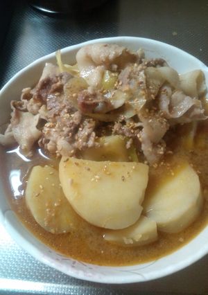 ごはんがすすむ☆韓国風肉じゃが-レシピのメイン写真