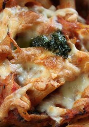 キノコたっぷり　トマトソースペンネ～♪-レシピのメイン写真