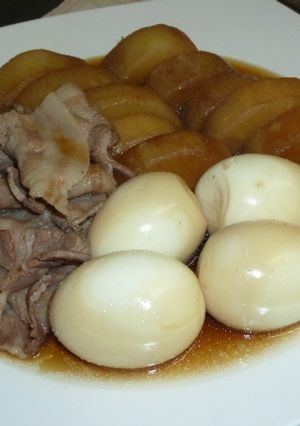 豚肉と大根の煮物　-レシピのメイン写真