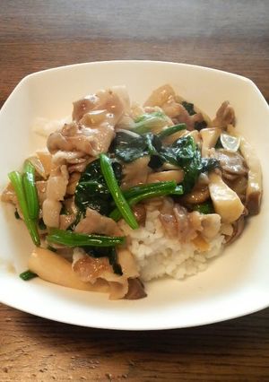 塩ダレ豚バラ丼-レシピのメイン写真