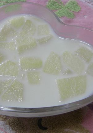 りんごの牛乳寒天-レシピのメイン写真