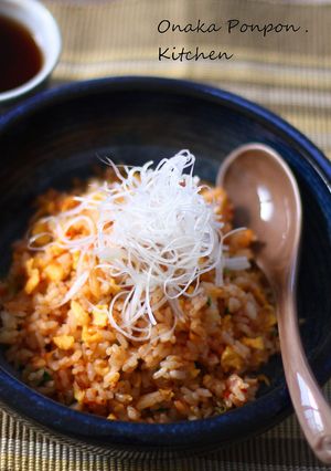 炊き込んで♪　キムチチャーハン☆-レシピのメイン写真