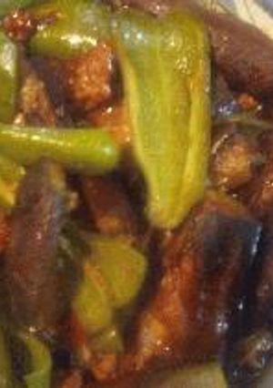 ナスの甜麺醤炒め-レシピのメイン写真