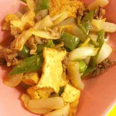 牛肉と野菜炒め焼肉のタレで！-レシピのメイン写真