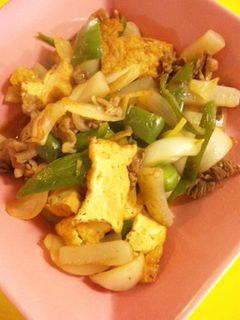 牛肉と野菜炒め焼肉のタレで!-レシピのメイン写真