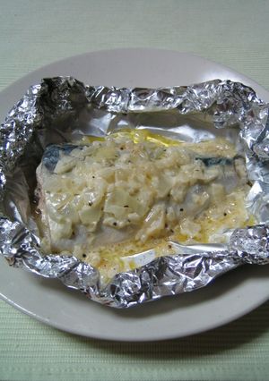 サバマヨのホイル焼き-レシピのメイン写真
