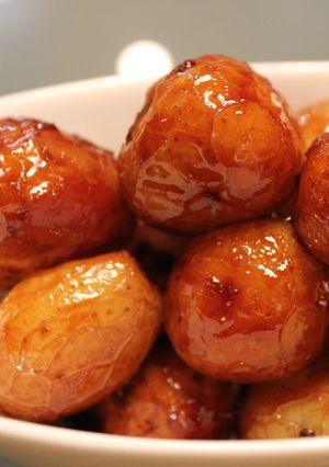 新じゃがのこってり♪つやつや♪甘辛煮-レシピのメイン写真