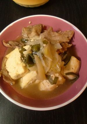 お手軽に!*家族にうれしい肉豆腐*-レシピのメイン写真
