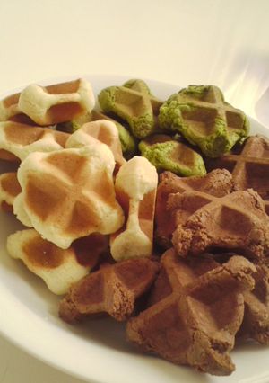 ワッフルクッキー-レシピのメイン写真