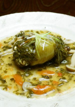中華風 ロールかつを菜-レシピのメイン写真