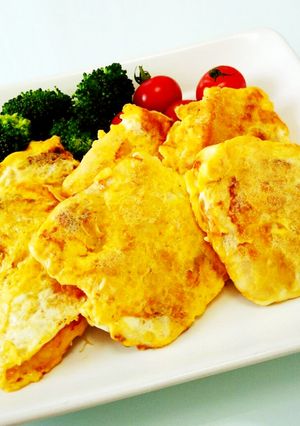 とろ〜りチーズと大葉が香る豚肉ピカタ-レシピのメイン写真