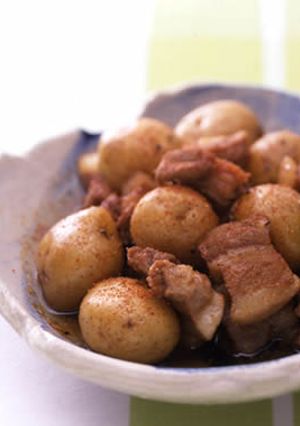 新じゃがと豚バラの煮物-レシピのメイン写真