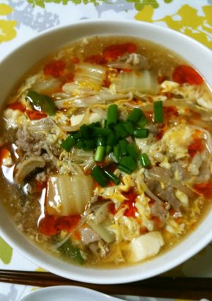 【15分で簡単★本格】サンラータン麺-レシピのメイン写真