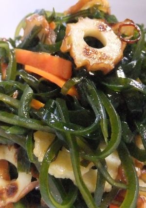 簡単！ご飯がすすむ！ピリ辛切り昆布♪-レシピのメイン写真