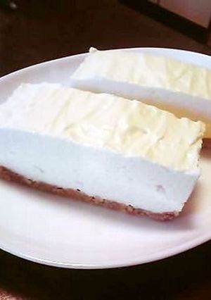 シンプルなレアチーズケーキ-レシピのメイン写真