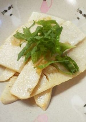 おつまみ☆たけのこのバター焼き-レシピのメイン写真
