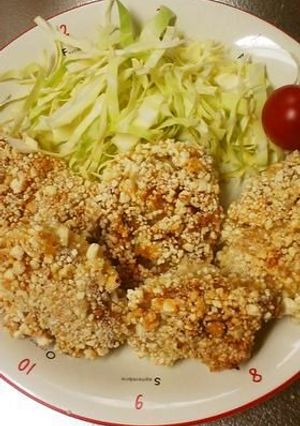 楽しい食感♪鶏肉のガリガリ揚げ-レシピのメイン写真