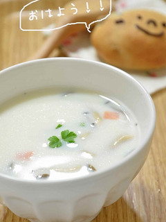 かんたん❤あっという間のミルクスープ❤-レシピのメイン写真