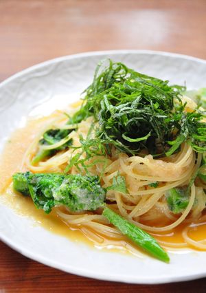混ぜるだけ～　簡単和風パスタ-レシピのメイン写真