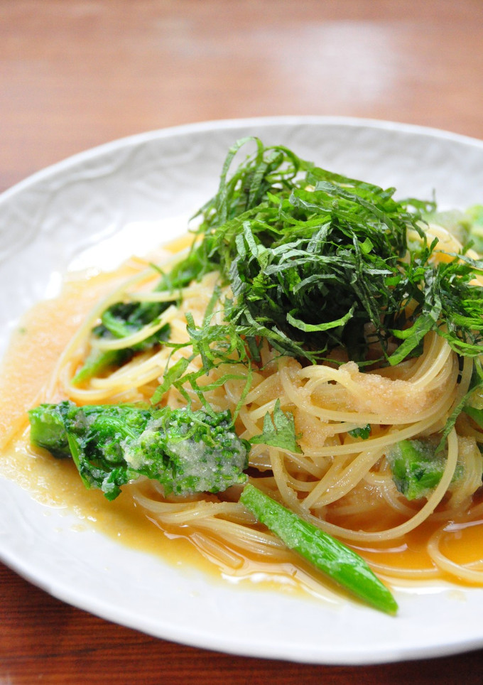 混ぜるだけ～　簡単和風パスタ-レシピのメイン写真