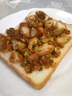油淋鶏風トースト-レシピのメイン写真