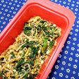 ルクエで★学校給食のピーナッツあえ✽