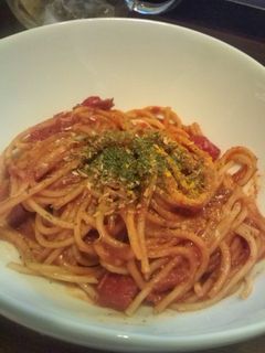 超簡単!トマトカレースパ☆1人ごはん!-レシピのメイン写真