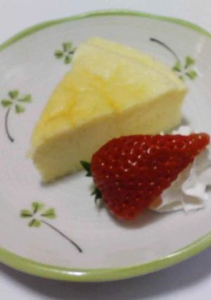 やさしい☆スフレチーズケーキ-レシピのメイン写真