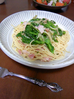 菜の花和風パスタ-レシピのメイン写真